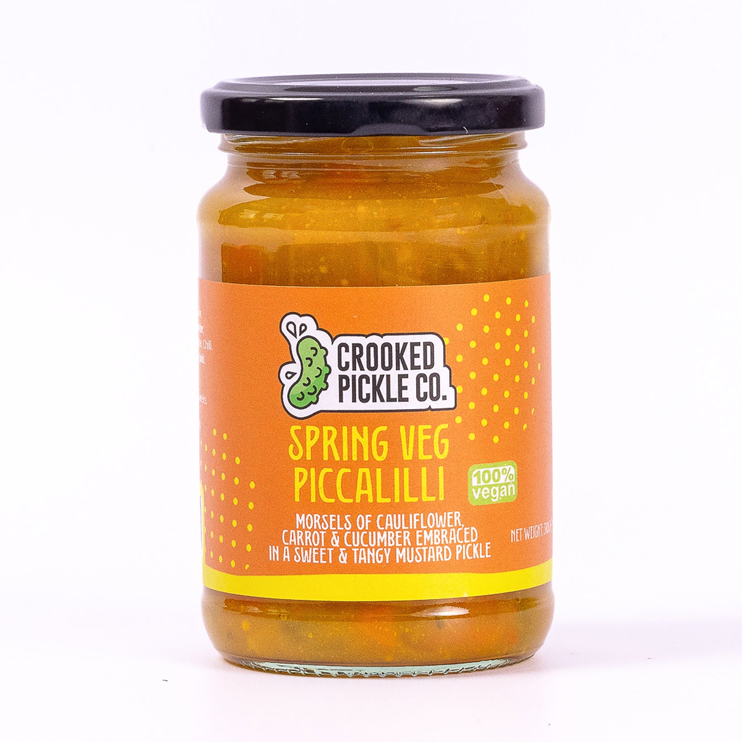 Sweet mustard pickle with pickled vegetable. Sandwich, ploughmans,boxing day christmas hamper stocking filler ideas.